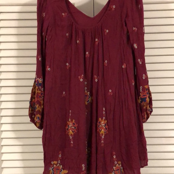 Free people Oxford embroidered mini dress - Picture 3 of 5